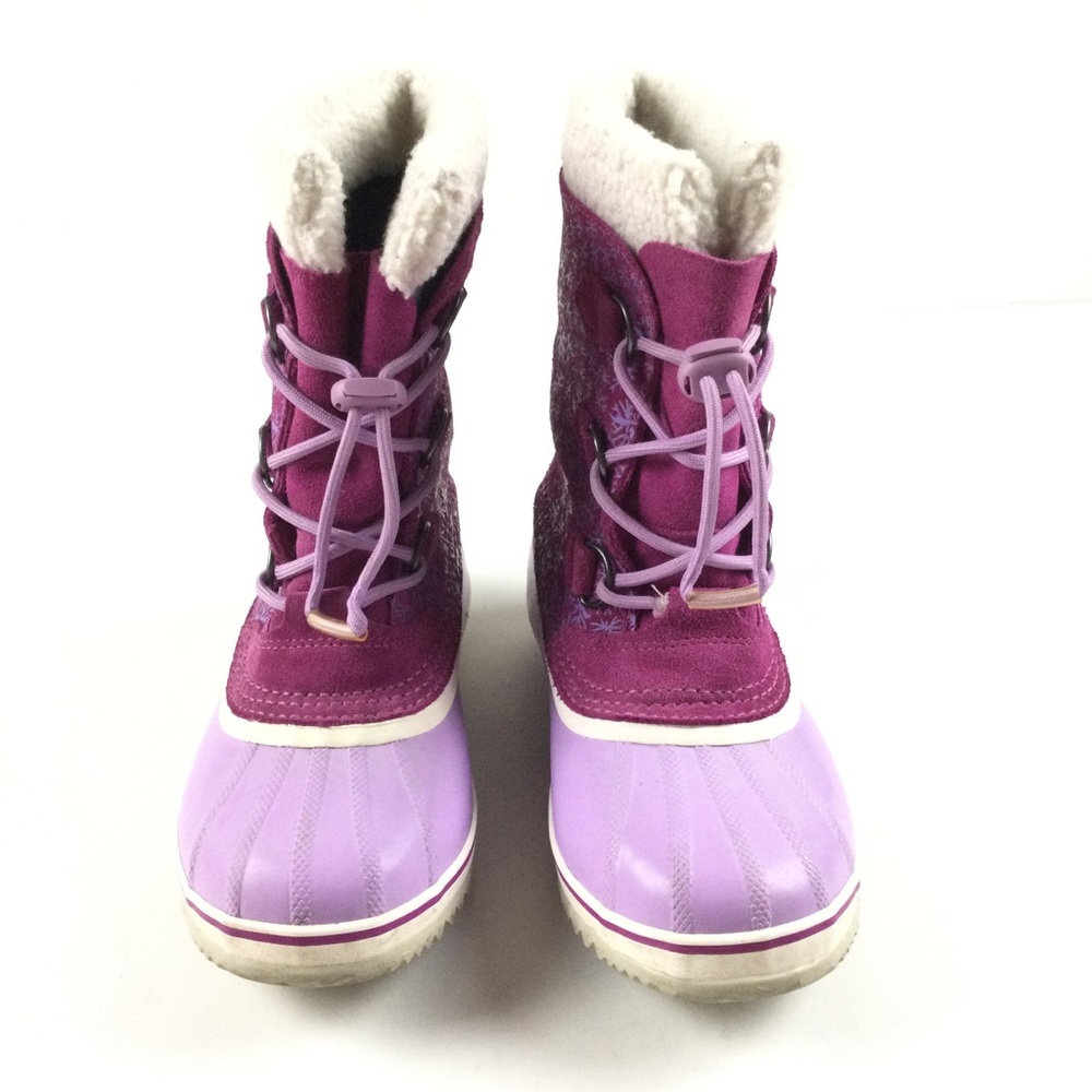 SOREL Winter Carnival Snowflake Waterproof Winter Snow Boot Women’s Sz 6 - Picture 3 of 11